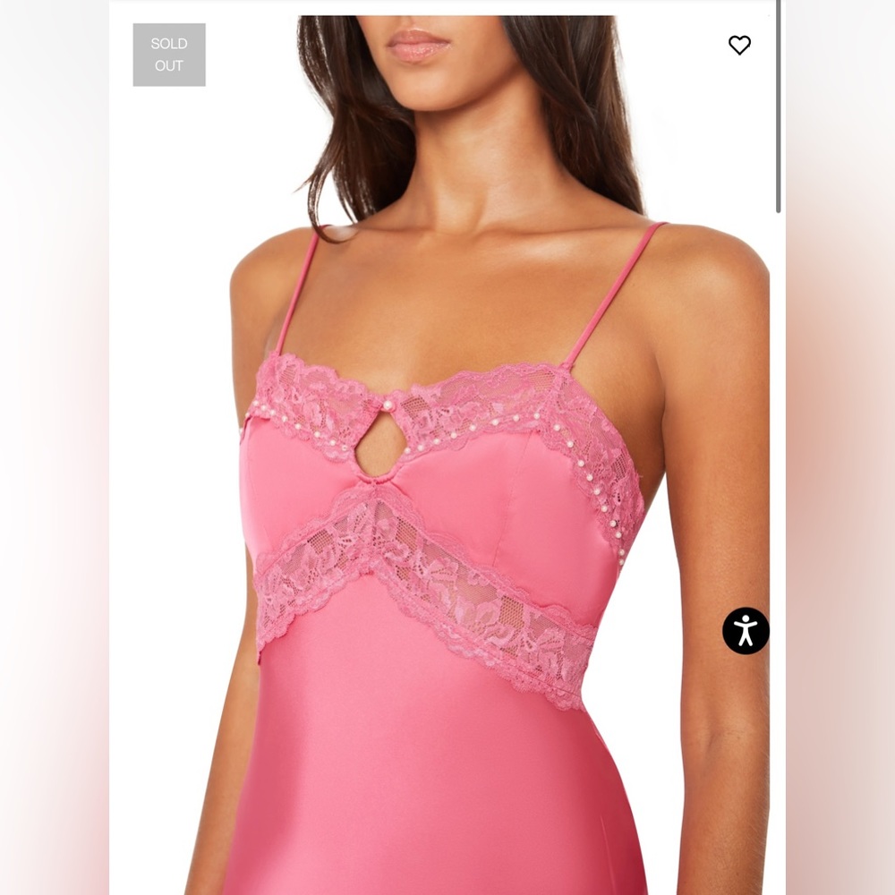 Danielle Guizio Babydoll Slip Dress